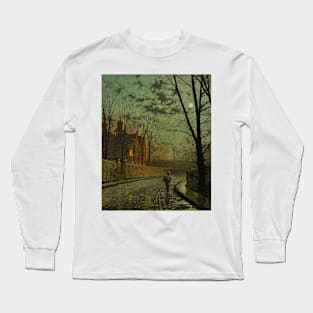 After The Shower by John Atkinson Grimshaw Long Sleeve T-Shirt